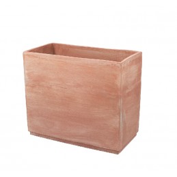 Vasi rettangolari – Cassetta Basic Alta CM . 70 – terracotta galestro antigelivo