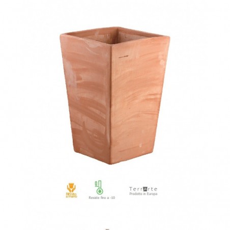 Vasi in terracotta Trapezio 50 cm – Vaso terracotta