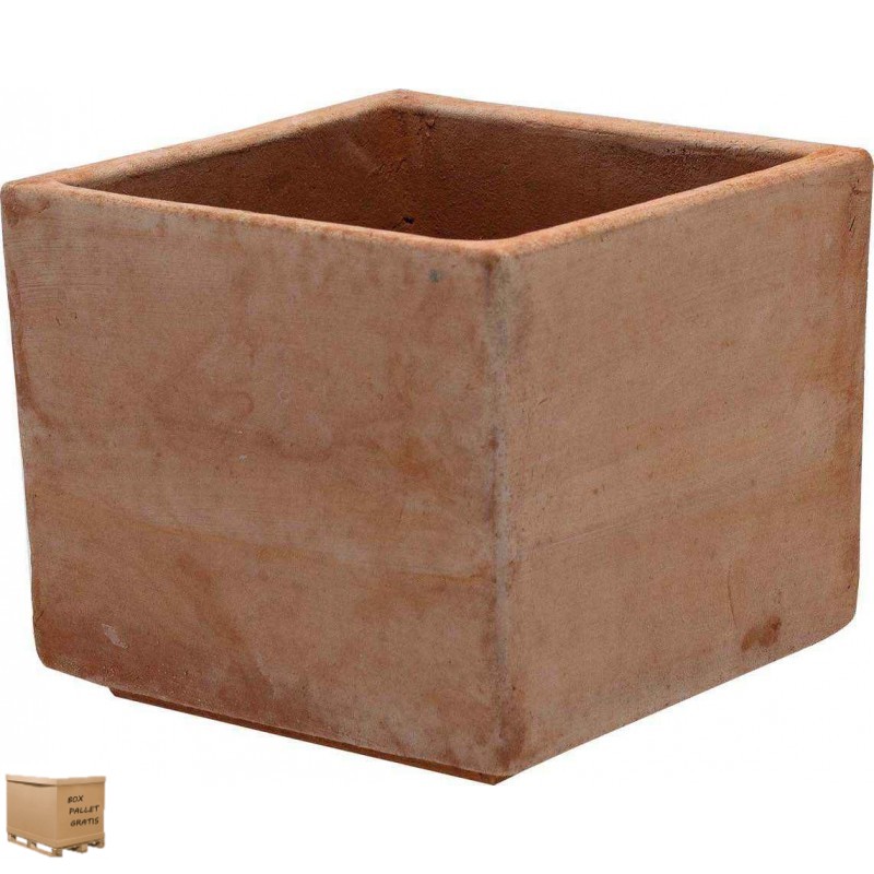 Vasi In Terracotta Da Esterno Cubo Aromatica Moderne 17 Cm