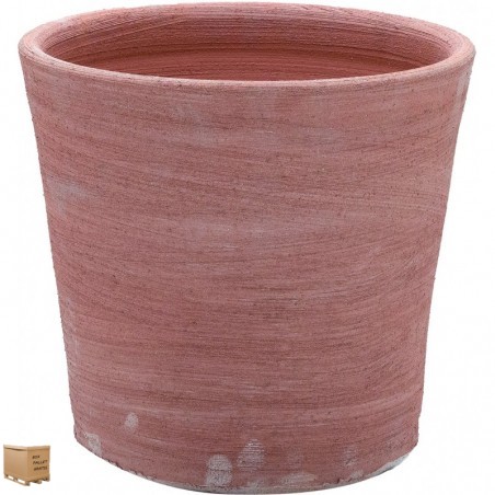 Vaso in terracotta- VASO ROTONDO MODERNE 15 CM