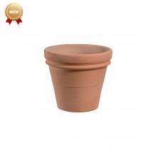 Gardenone–63cm Doppio bordo Liscio Gardenone–Gardenone–Vasi in Terracotta