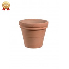 Gardenone–57cm Doppio bordo Liscio Gardenone–Gardenone–Vasi in Terracotta