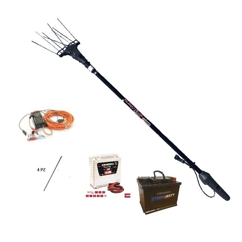 Scuotitore per olive Zanon Albatros FV 33 AL/300 + Batteria 45AH + caricabatterie Telwin 11 Scuotitore per olive Zanon Albatros FV 33 AL/300 + Batteria 45AH + caricabatterie Telwin 11