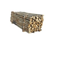 Pali in legno di castagno diametri da 4 a 6 e lunghezza da 1,6 a 6 mt